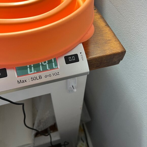 Outward Hound Dog Slow Feeder Fun Feeder Slo Bowl Dog Bowl Large/Regular Orange - Picture 8 of 9